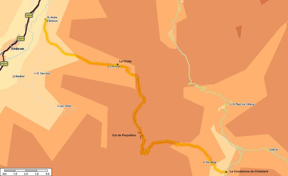 Unser Weg zum Col de Parpaillon